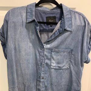 Rails short sleeve plaid shirt